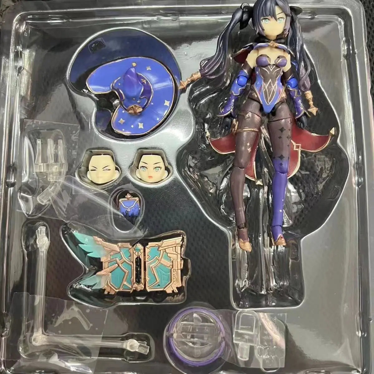 Genshin Impact Mona Figma 548 | Hechicera de Agua Anime Figura