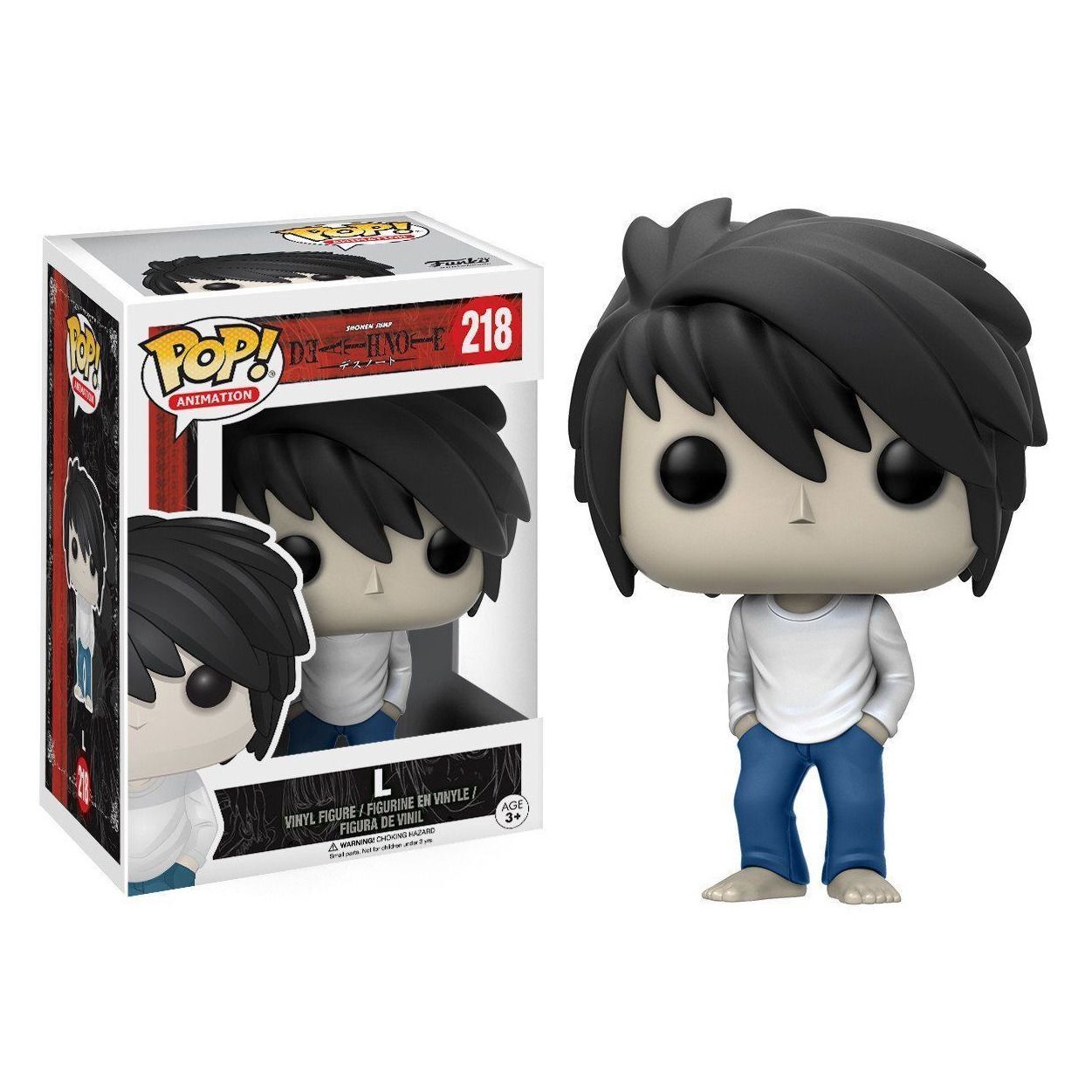 Funko Pop Death Note - L with Cake Figure #219