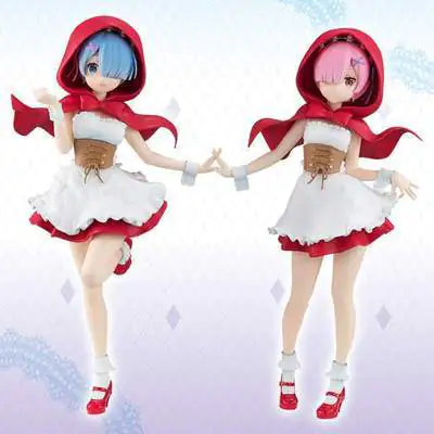 Figura Rem Re:Zero – Edición Azul/Roja de 23cm