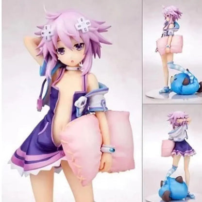 Figura Nepgear 20 cm – Edición Rosa con Luz LED