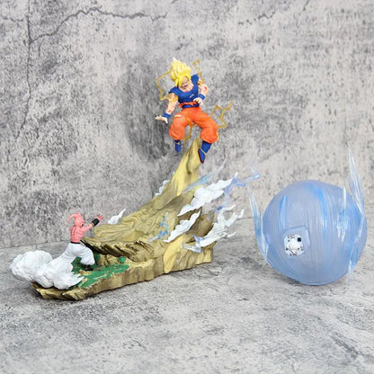 Goku VS Buu (Con Luz) | Vegeta VS Goku