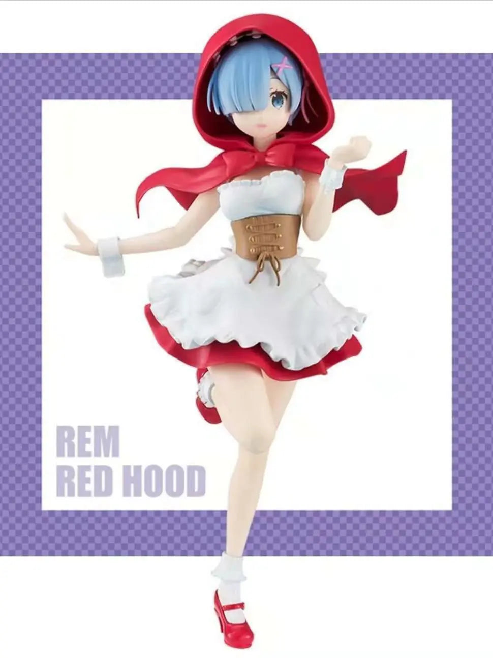 Figura Rem Re:Zero – Edición Azul/Roja de 23cm