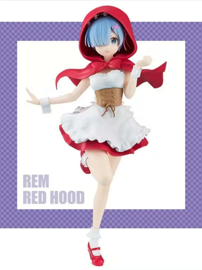 Figura Rem Re:Zero – Edición Azul/Roja de 23cm